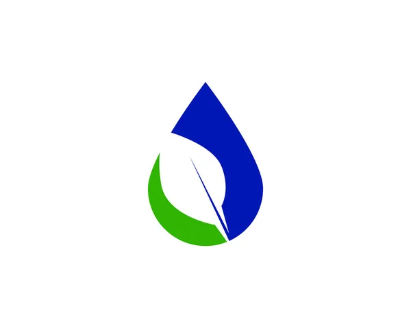 Logo für Süßwasser — Stockvektor