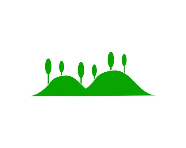 山のロゴ — ストックベクタ