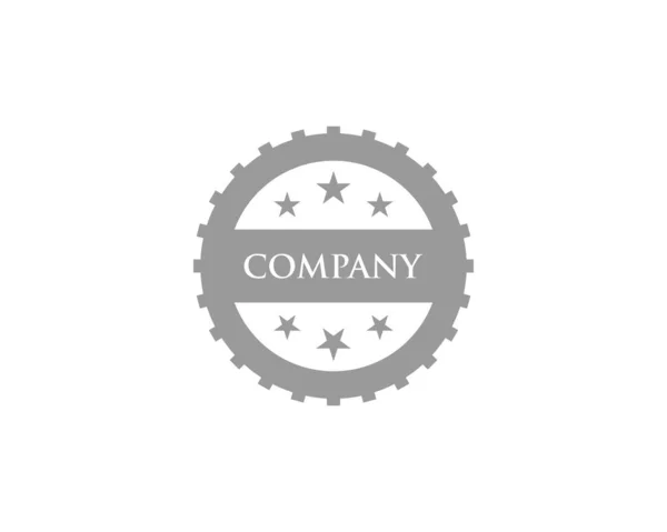 Anfangsbuchstaben Zahnrad Logo Design-Vorlage — Stockvektor