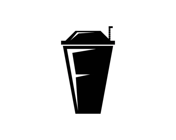 Cupa Icon Vector Logo șablon Design ilustrații — Vector de stoc