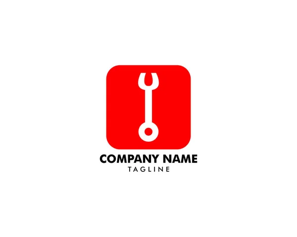 Repair Service Logo Design Element — Stock Vector