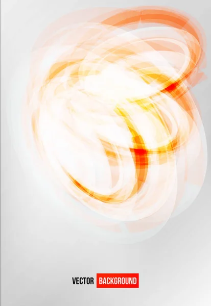 Cerchio arancione logo card . — Foto Stock