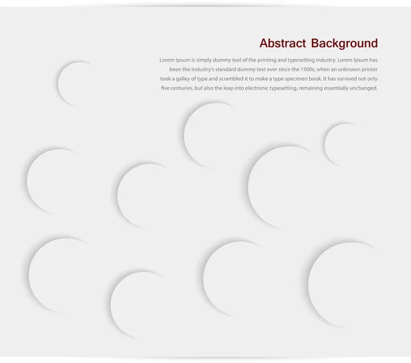 Abstract background. Gray Circles — Stock Photo, Image