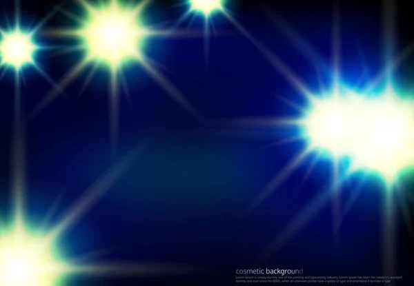 点滅を晴れやかな白い光のベクトルの抽象的な背景 — ストックベクタ