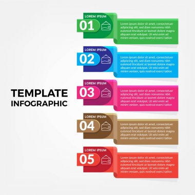 Şablon iş Infographic öğeleri
