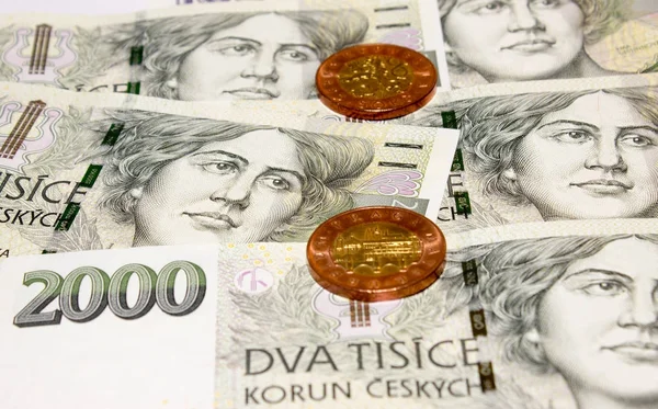 Czech money (3) — Stock Photo, Image