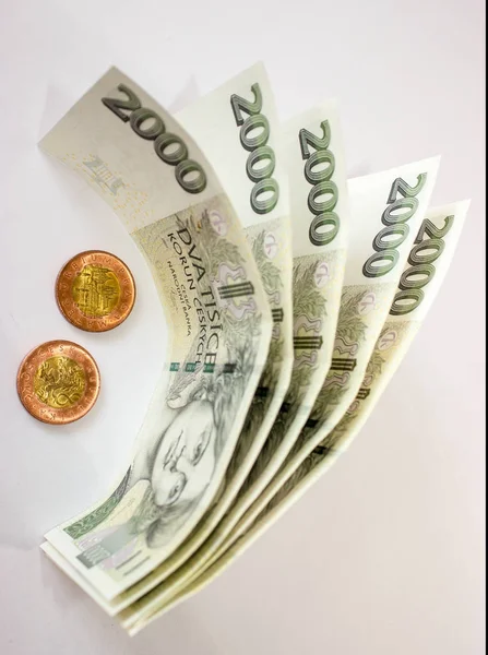 チェコのお金 (3) — ストック写真