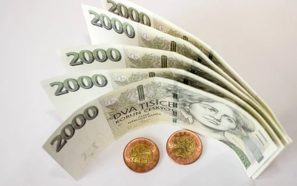 チェコのお金 (3) — ストック写真