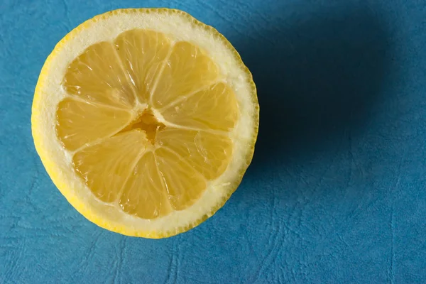 Lemon cut in half