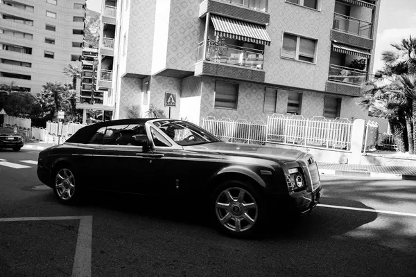 Bentley en la calle de Mónaco — Foto de Stock