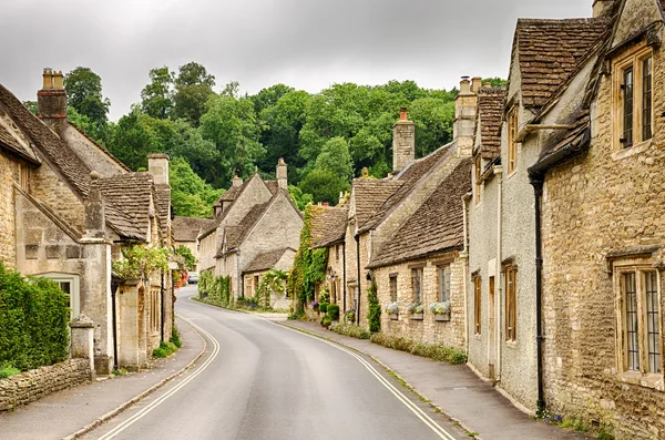 Castle Combe χωριό, Wiltshire της Αγγλίας — Φωτογραφία Αρχείου