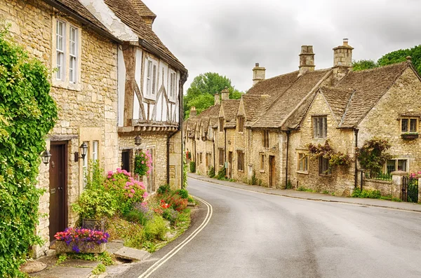 Pueblo de Castle Combe — Foto de Stock