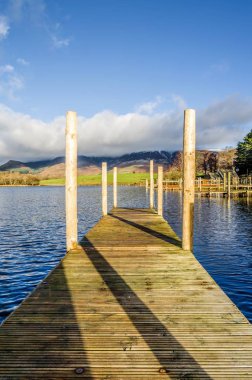 Derwentwater tarihinde ahşap İskelesi