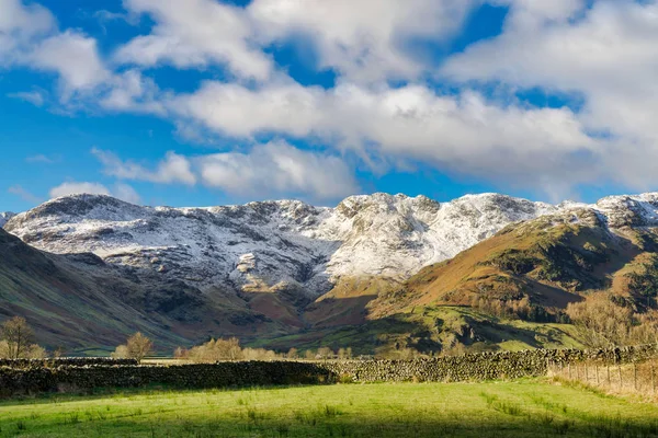 Cringle Crags, a range of mountains in the English Lake District — Stock Photo, Image