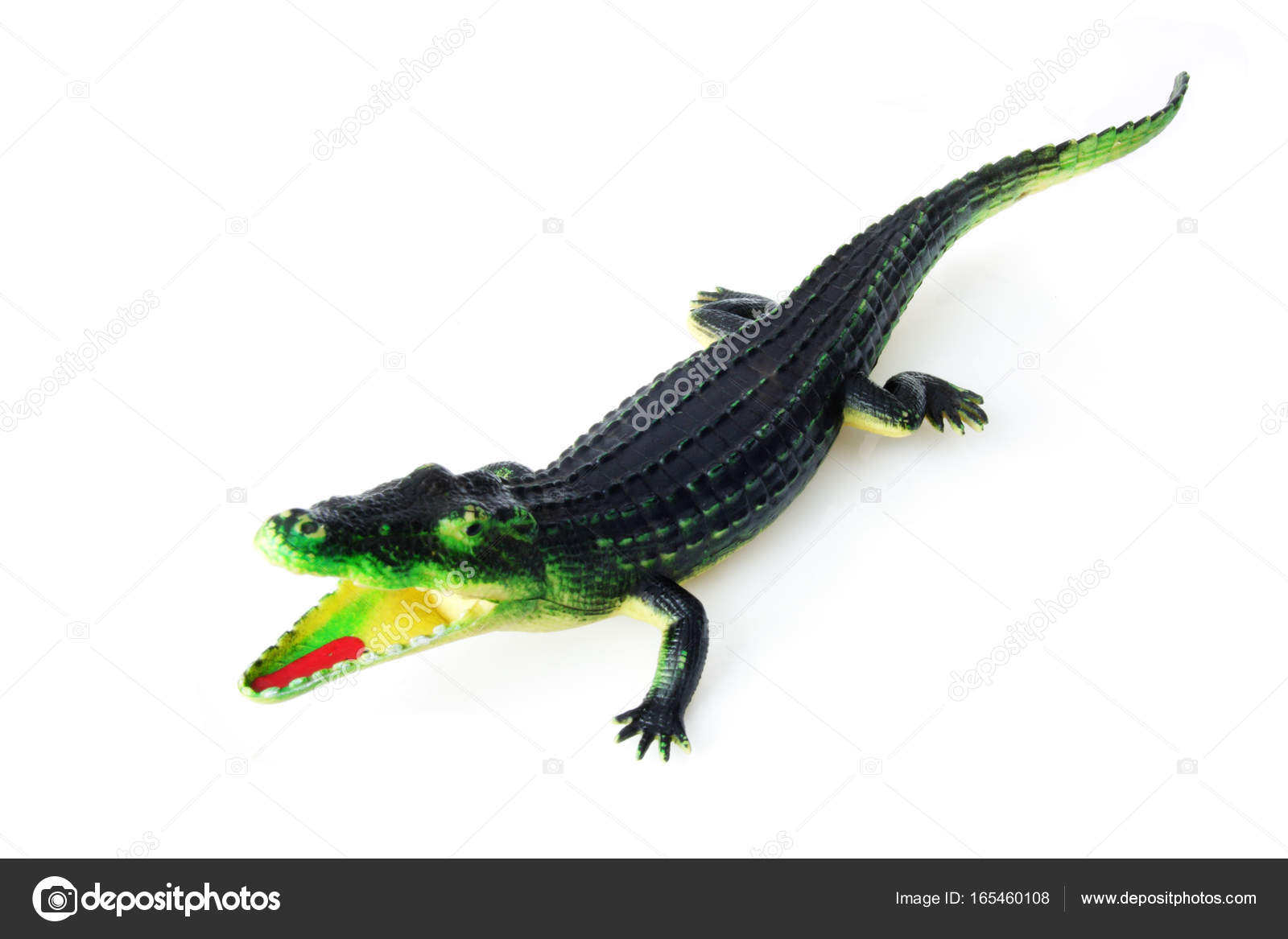 rubber crocodile toy
