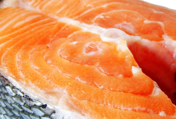Filete de salmón de cerca — Foto de Stock