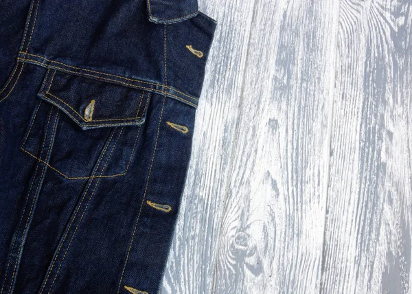 Detail Denim Jacket — Stock Photo, Image