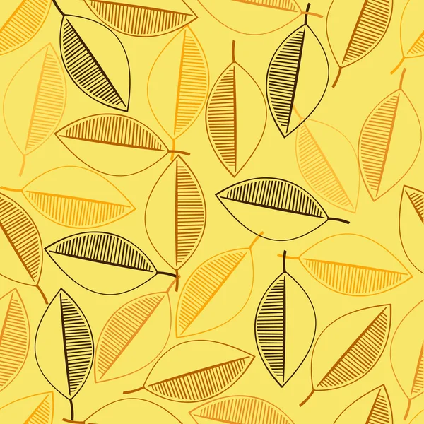 Dikişsiz sonbahar desen arka plandan yaprak