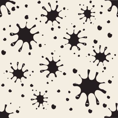 Sorunsuz soyut grunge doku deseninin tek renkli lekeleri ile