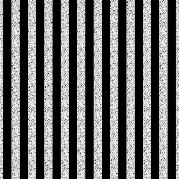 Czarny wzór tła i bezszwowe pasków srebrny Brokat — Wektor stockowy