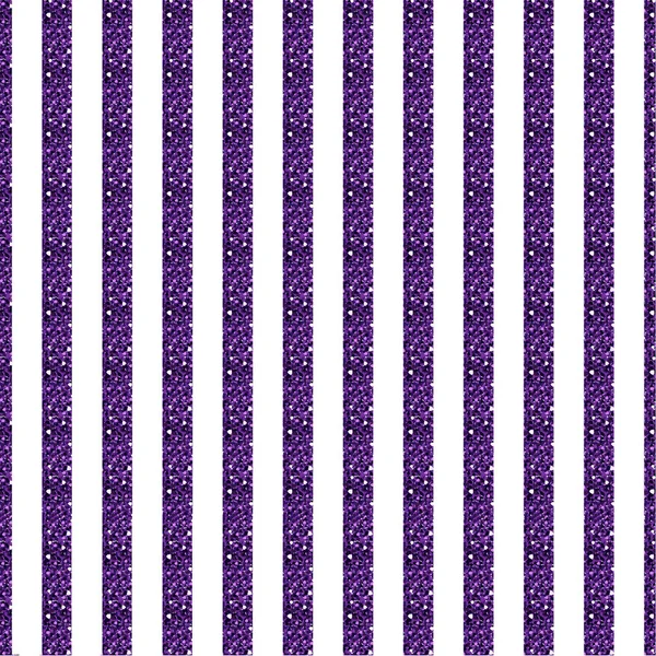 无缝的紫色条纹闪光和白色图案背景 — 图库矢量图片