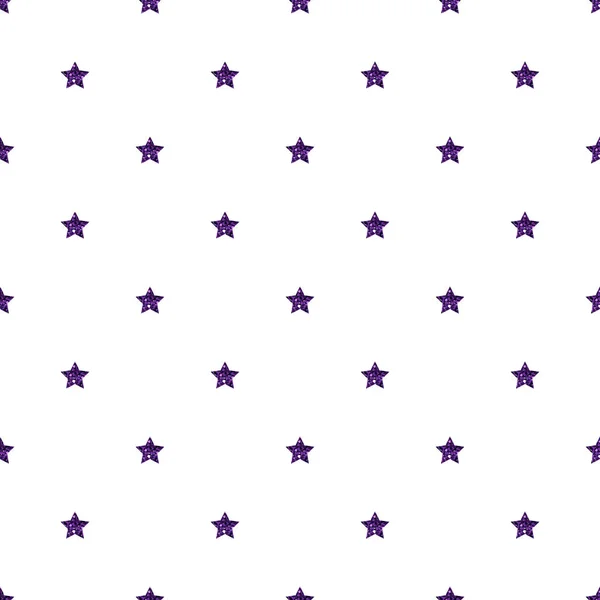 Απρόσκοπτη ροζ Glitter αστέρι μοτίβο σε λευκό φόντο — Διανυσματικό Αρχείο