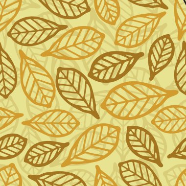 sorunsuz kış yaprak desen arka plan