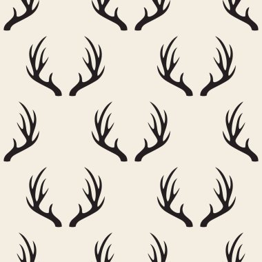 sorunsuz tek renkli boynuz desen arka plan