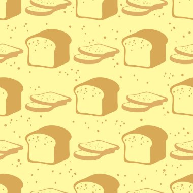 kesintisiz sarı satır ekmek desen arka plan