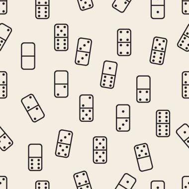 Kusursuz tek renkli domino desenli arkaplan