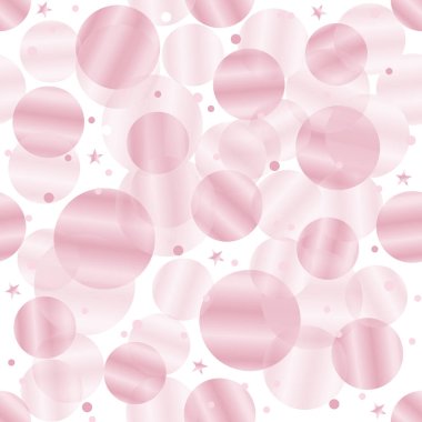 Kusursuz pembe tek renkli gökada yıldız desenli arka plan