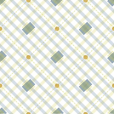 Altın noktalı pırıltılı kusursuz çizgili arka plan