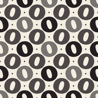 Polkadot şekilli tek renkli geometrik desen arkaplanı