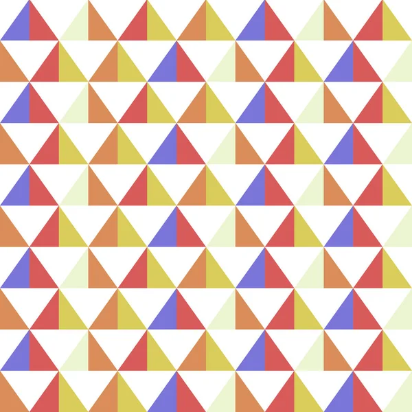 Fondo Patrón Abstracto Sin Costuras Con Triángulo Colorido — Archivo Imágenes Vectoriales