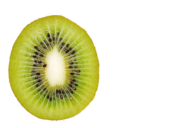 Buah kiwi matang juicy di bagian close-up — Stok Foto