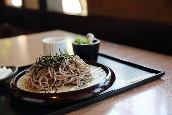 Tagliatelle Soba cibo giapponese — Foto Stock
