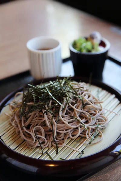 荞麦面条日本食品 — 图库照片