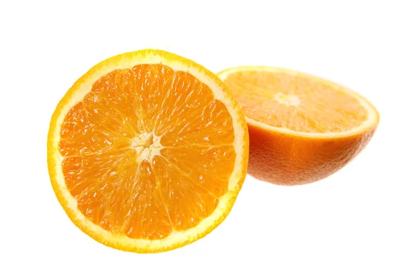 Naranja aislado en fondo blanco — Foto de Stock