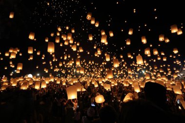 Tayland kayan lantern Festivali