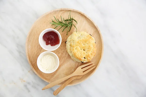 Scones dans le café — Photo