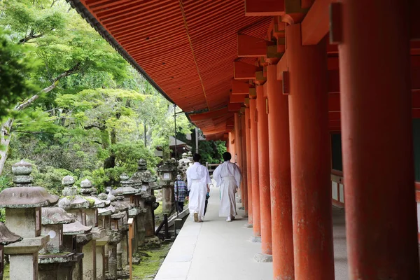 Japanischer Tempel in der nara-Stadt — Stockfoto