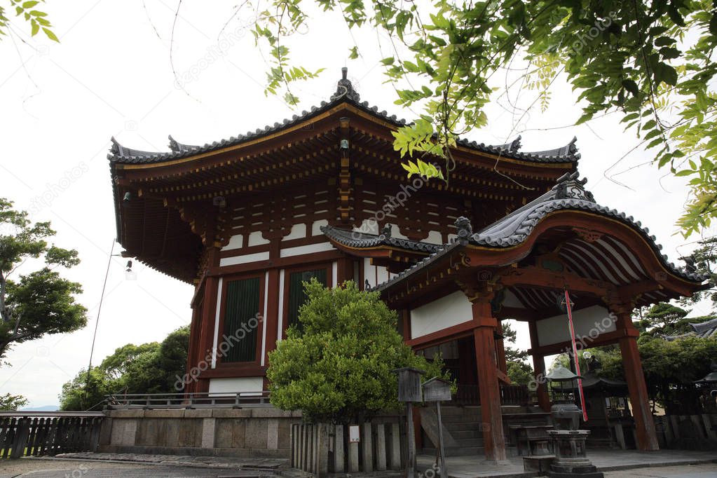 Japanese Temple in Nara city