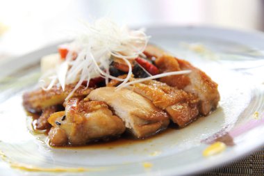 pilavlı tavuk teriyaki