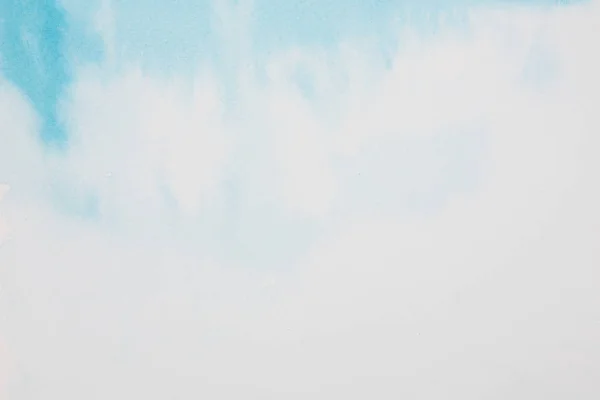 Голубой цвет акварели — стоковое фото