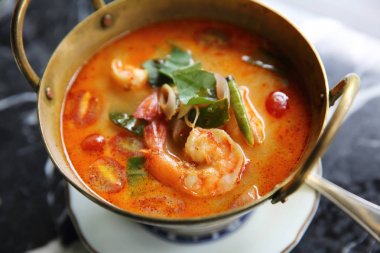 Shimp tom yum çorbası, Tayland gıda