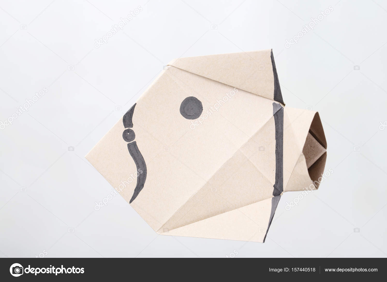 Kağıt origami nasıl yapılır - bir balık yapın Kağıt origami nasıl yapılır - bir balık yapın