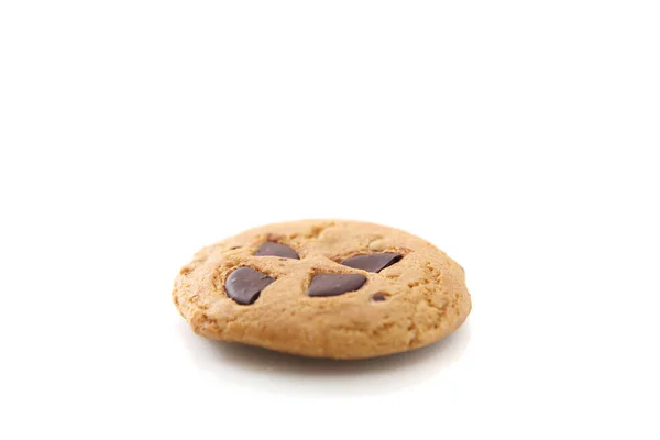 Chocolate de galletas aislado en fondo blanco — Foto de Stock