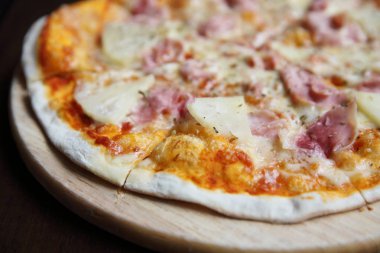 Hawaii, pizza pizza ananas ve jambon peynir ve e ile