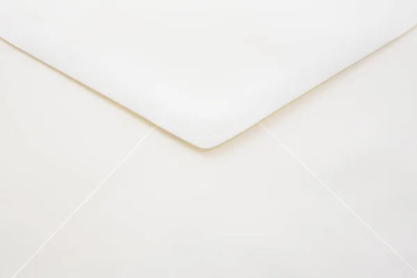 Papel envelope isolado em fundo branco — Fotografia de Stock