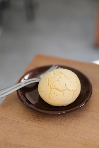 Melonpan Pan Pan Melón Estilo Panadería Japonesa —  Fotos de Stock